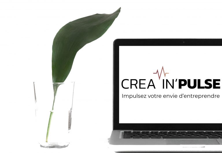 Laptop logo Créa In'Pulse